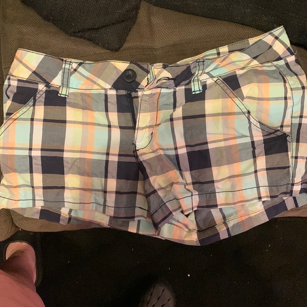 Plaid shorts